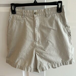 Classiques Du Sport Khaki/Cream Shorts. Size 6P
